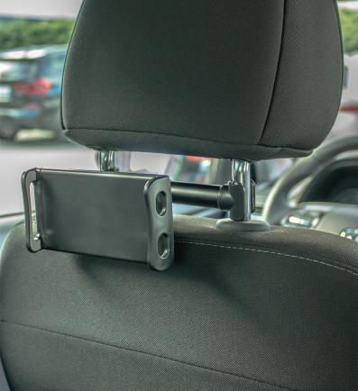 Tablet Holder with Headrest Mounting 2