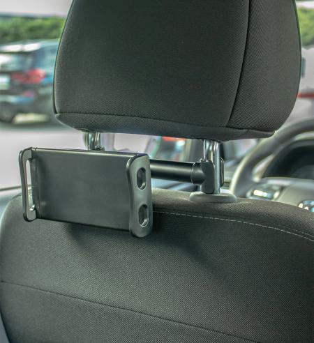 Tablet Holder with Headrest Mounting