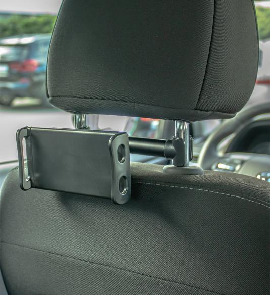 Tablet Holder with Headrest Mounting