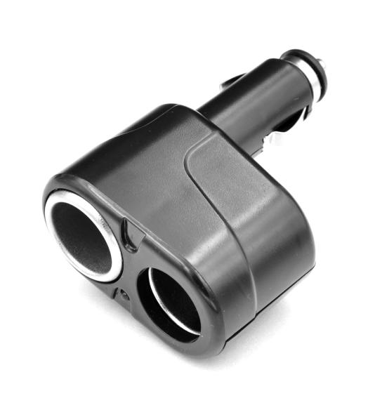 In-car Cigarette Lighter Splitter with 2x CL Outputs