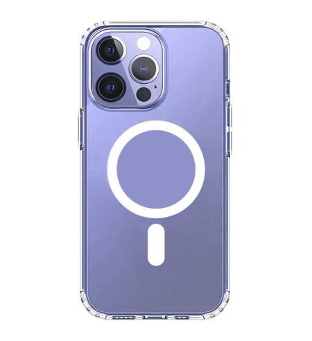 Ochranný kryt s MagSafe na Apple iPhone 15 Pro Max priehľadný
