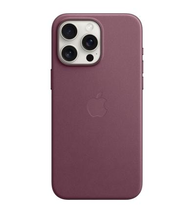 FineWoven Case with MagSafe for Apple iPhone 15 Pro Max mulberry 2