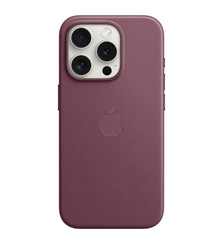 FineWoven Case with MagSafe for Apple iPhone 15 Pro mulberry