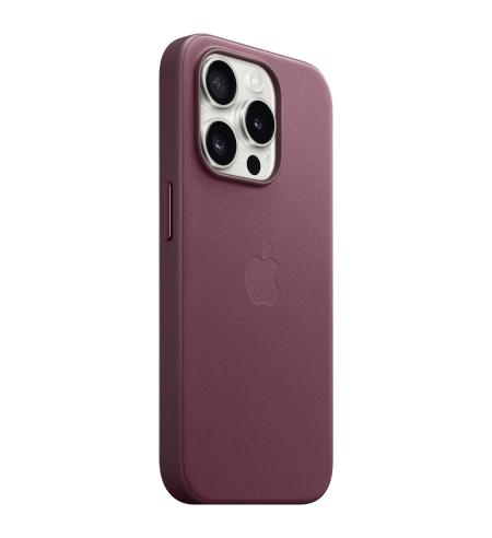 FineWoven Case with MagSafe for Apple iPhone 15 Pro mulberry