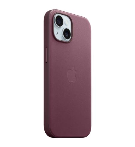 FineWoven Case with MagSafe for Apple iPhone 15 mulberry