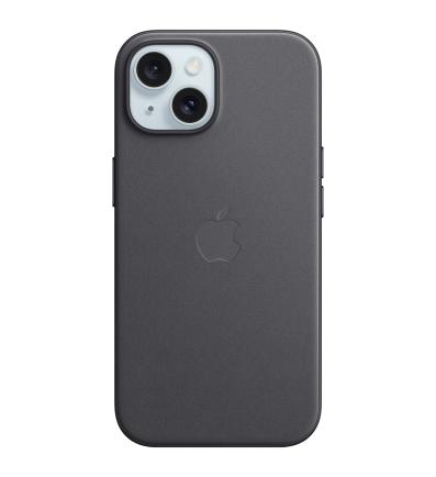FineWoven Case with MagSafe for Apple iPhone 15 black