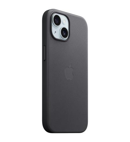 FineWoven Case with MagSafe for Apple iPhone 15 black