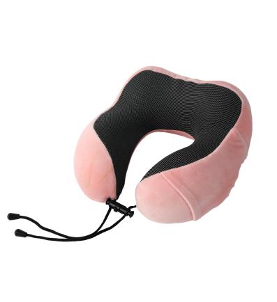 NUVO Travel Pillow with Memory Foam L pink