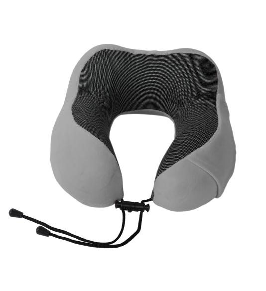 NUVO cestovný vankúš s pamäťovou penou L šedý