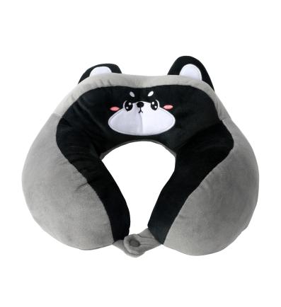 NUVO Travel Pillow for Kids Raccoon grey 2