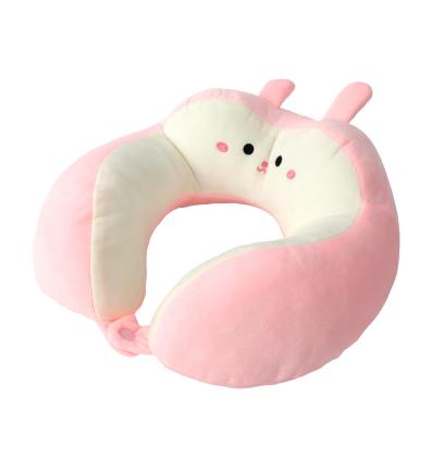 NUVO Travel Pillow for Kids Bunny pink