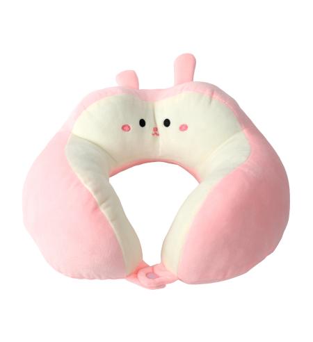 NUVO Travel Pillow for Kids Bunny pink