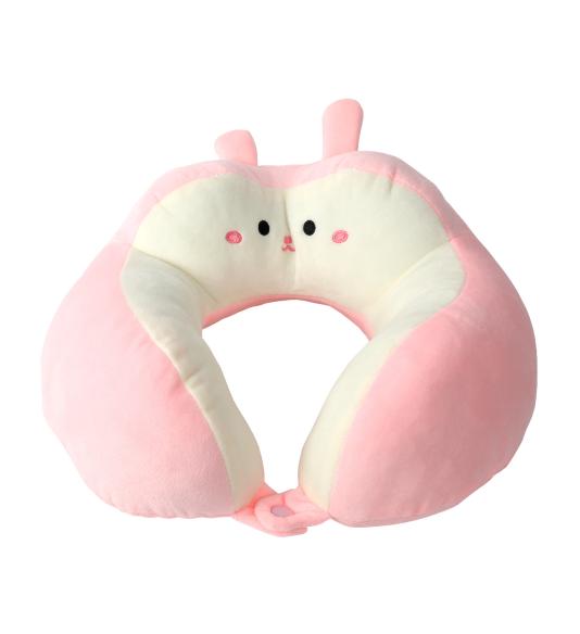 NUVO Travel Pillow for Kids Bunny pink