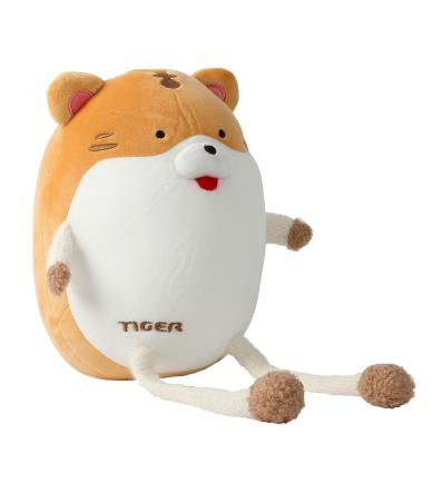 NUVO Travel Pillow and Plushie Tiger 2-in-1 orange 2