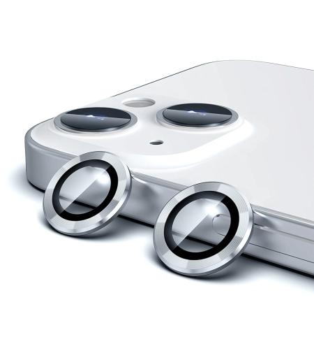 Camera Lens Protector for Apple iPhone 15 and 15 Plus silver