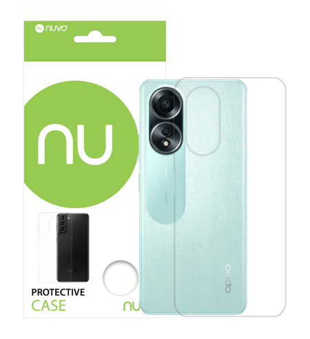 NUVO TPU Rubber Cover for Oppo A58 5G...