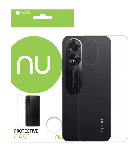 NUVO TPU Rubber Cover for Oppo A38 4G...