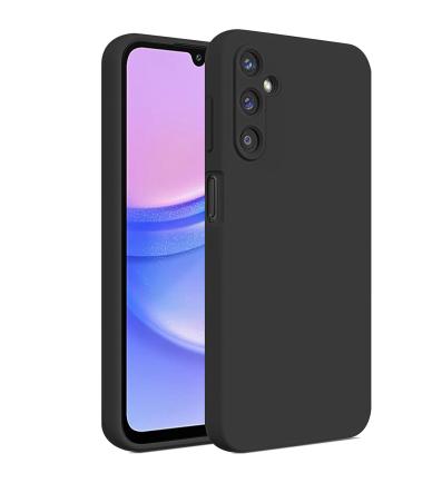 NUVO Silicone Case for Samsung Galaxy A25 black