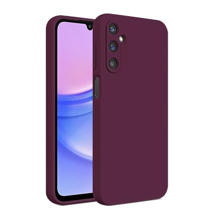 Silikónový obal NUVO na Samsung Galaxy A15 bordový