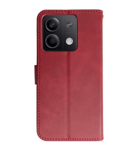 Flip Case for Xiaomi Redmi Note 13 5G red