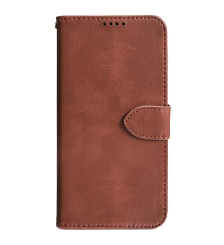 Flipové puzdro na Xiaomi Redmi Note 13 5G hnedé