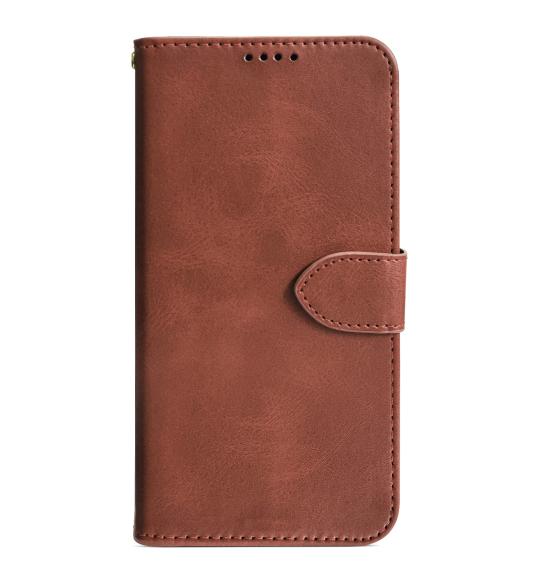 Flipové puzdro na Xiaomi Redmi Note 13 5G hnedé