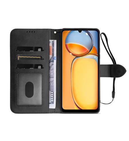 Flipové puzdro na Xiaomi Redmi 13C 4G čierne