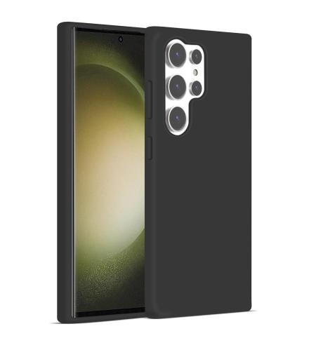NUVO Silicone Case for Samsung Galaxy S24 Ultra black