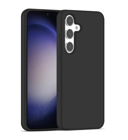 Silikónový obal NUVO na Samsung Galaxy S24 čierny