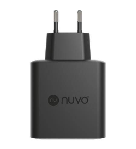 NUVO GaN sieťový adaptér 65 W s Power Delivery a Quick Charge