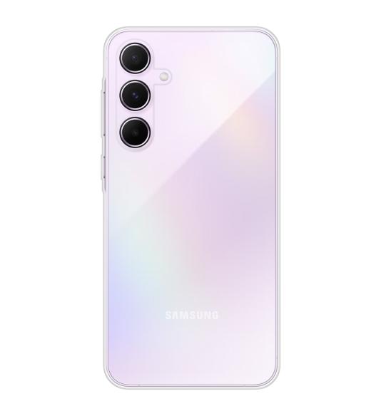 Gumený obal na Samsung Galaxy A55 priehľadný