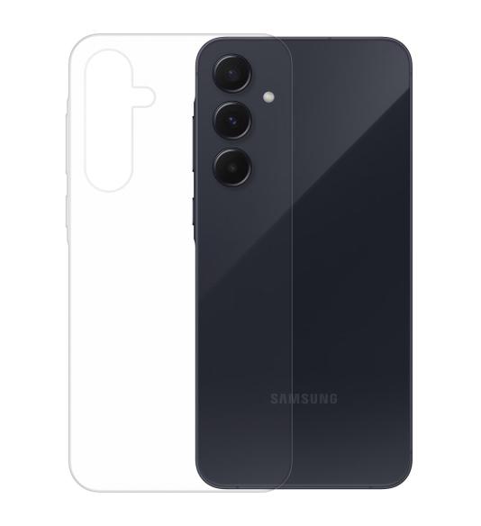 NUVO TPU Rubber Cover for Samsung Galaxy A55 clear