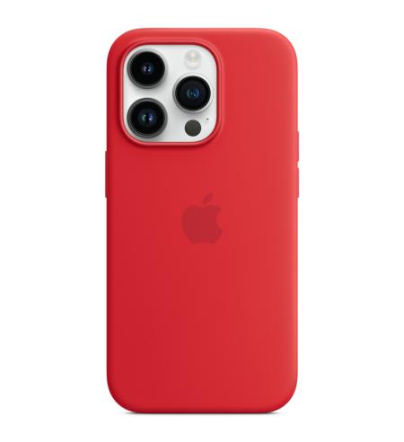 Silicone Case with MagSafe for  Apple iPhone 14 Pro red