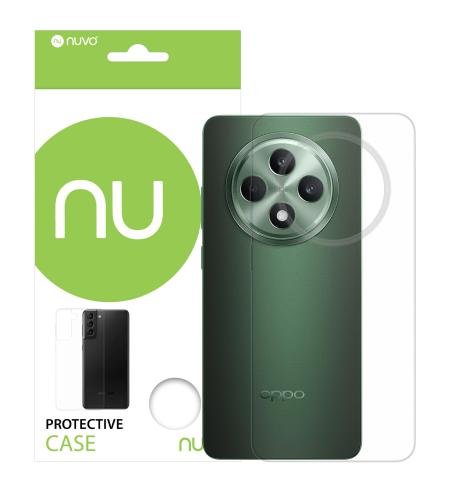 NUVO TPU Rubber Cover for Oppo Reno12 FS 5G clear