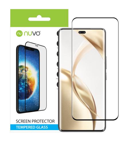 NUVO ochranné sklo na displej pre Honor 200 Pro čierny rám