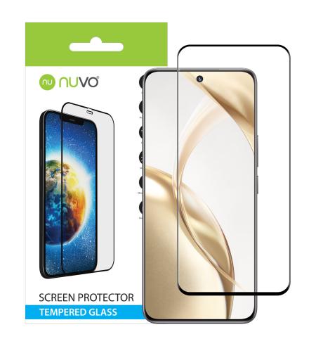 NUVO Tempered Glass Screen Protector for Honor 200 black