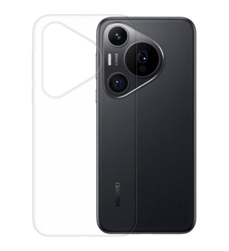 NUVO TPU Rubber Cover for Huawei Pura 70 Pro 4G clear