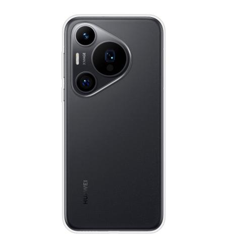 NUVO TPU Rubber Cover for Huawei Pura 70 Pro 4G clear