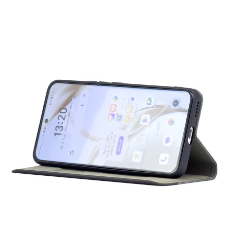 NUVO Fabric Flip Case for Honor 200 grey