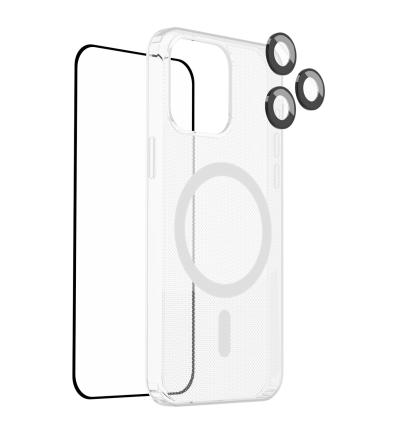 Ochranný set na Apple iPhone 16 Pro (obal, sklo, kamera)