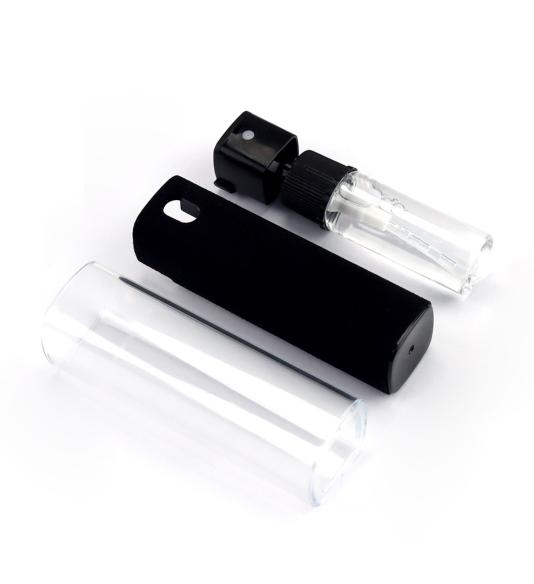 Cleaning spray and cloth 2-in-1