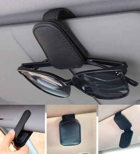 NUVO Car Sun Visor Glasses Clip Holder