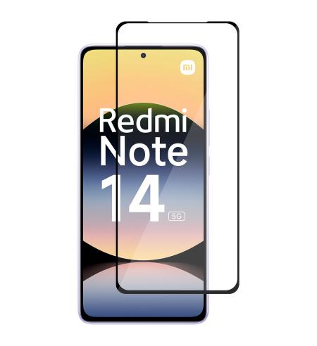 NUVO ochranné sklo na displej pre Xiaomi Redmi Note 14 5G čierny rám