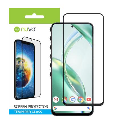 NUVO ochranné sklo na displej pre Honor 200 Smart čierny rám 2