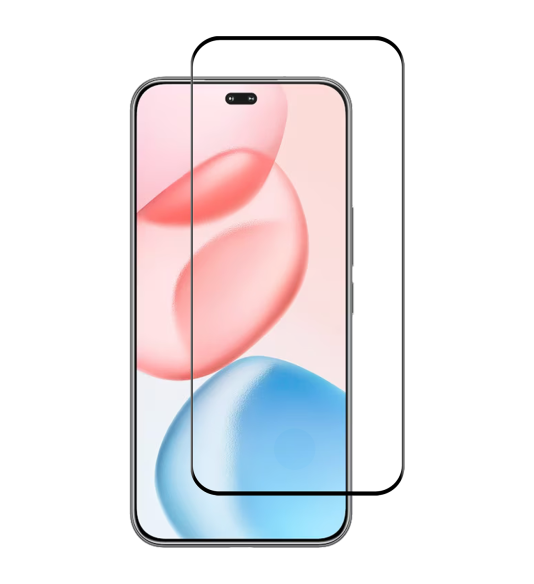 NUVO ochranné sklo na displej pre Honor 400 Pro čierny rám