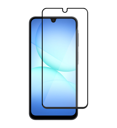 NUVO ochranné sklo na displej pre Samsung Galaxy A17 čierny rám