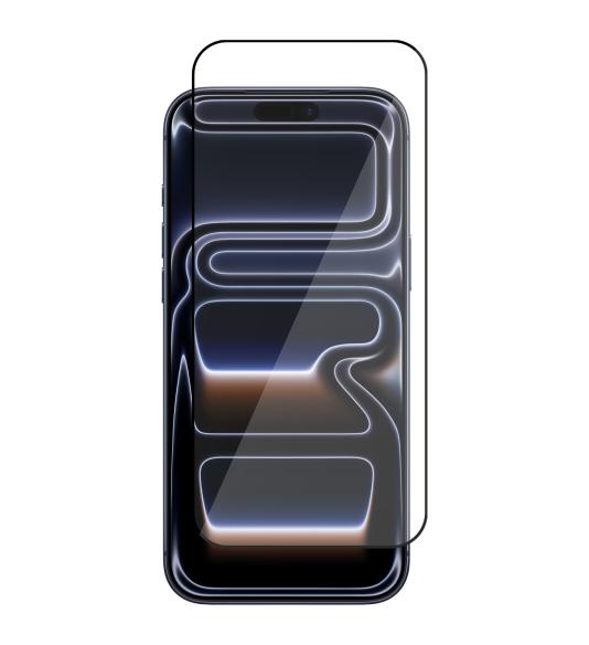 NUVO ochranné sklo na displej pre Apple iPhone 17 Pro Max čierny rám