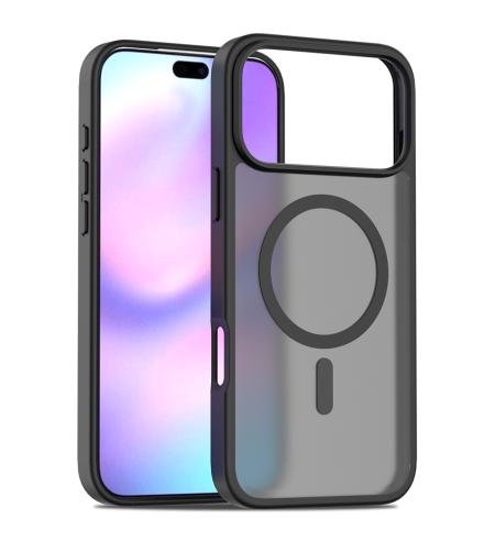 Protective case with magnetic ring for Apple iPhone 17 Pro Max black