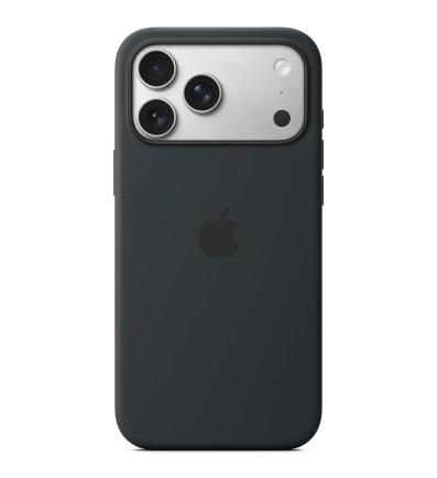 Silicone Case with MagSafe for Apple iPhone 17 Pro Max black