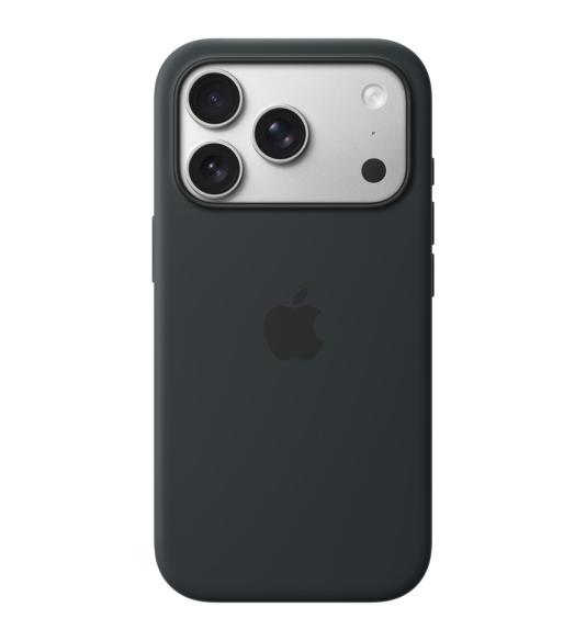 Silicone Case with MagSafe for Apple iPhone 17 Pro black